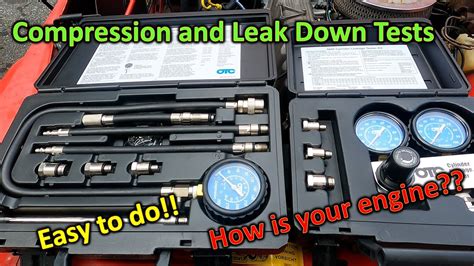 My first compression and leak down test 